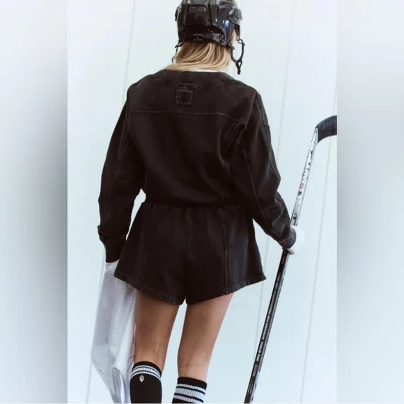 Free People Intercept Long Sleeve Romper - Picture 7 of 14